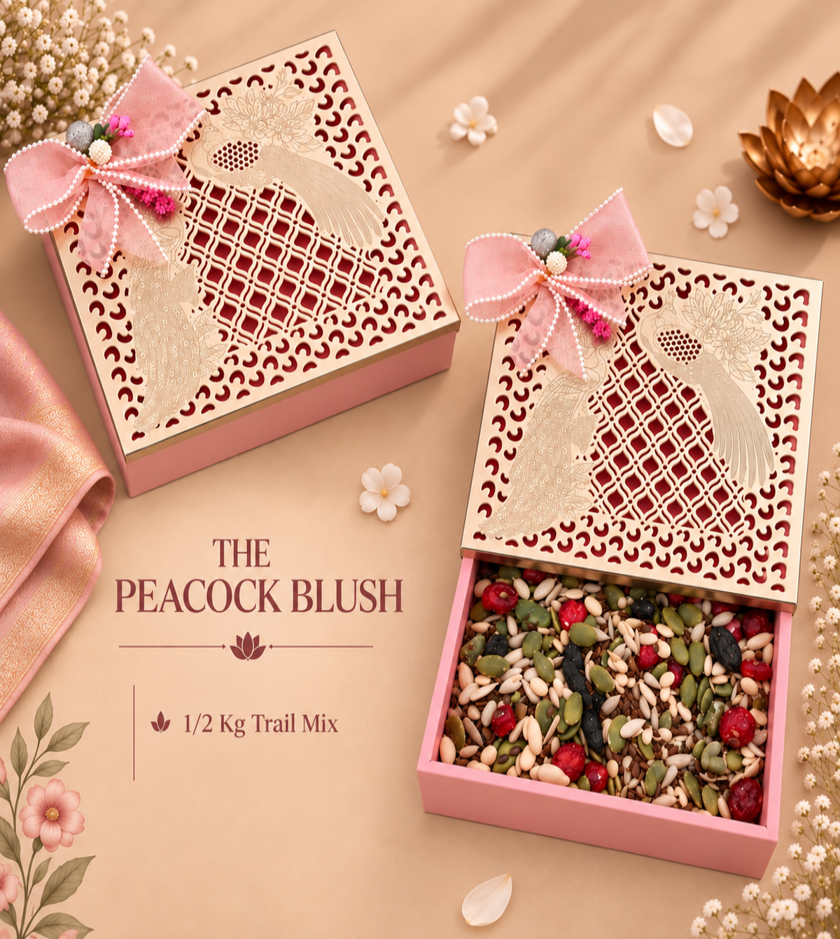 Peacock Blush