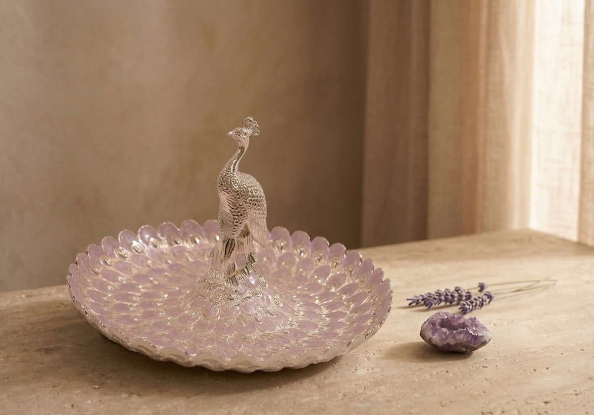 Royal Peacock Tray