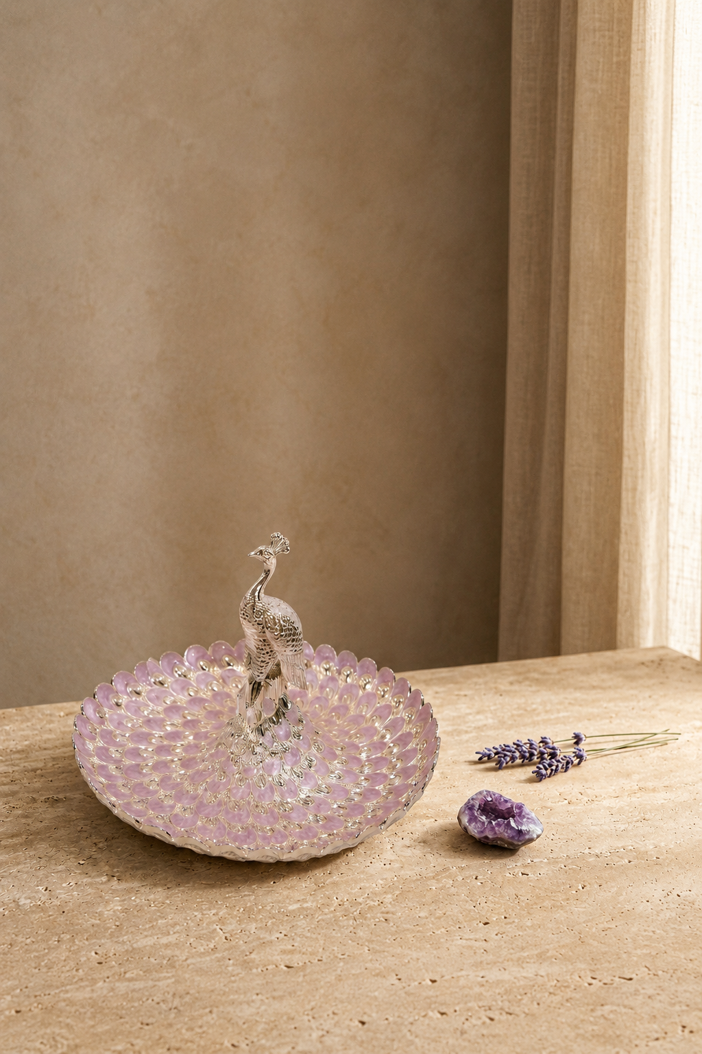 Royal Peacock Tray