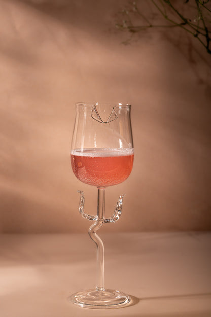 Hunar Rose Glass