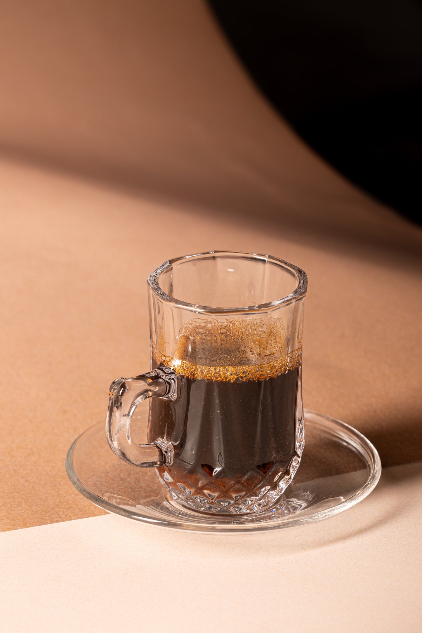 Naqsh Espresso Glass with Saucer