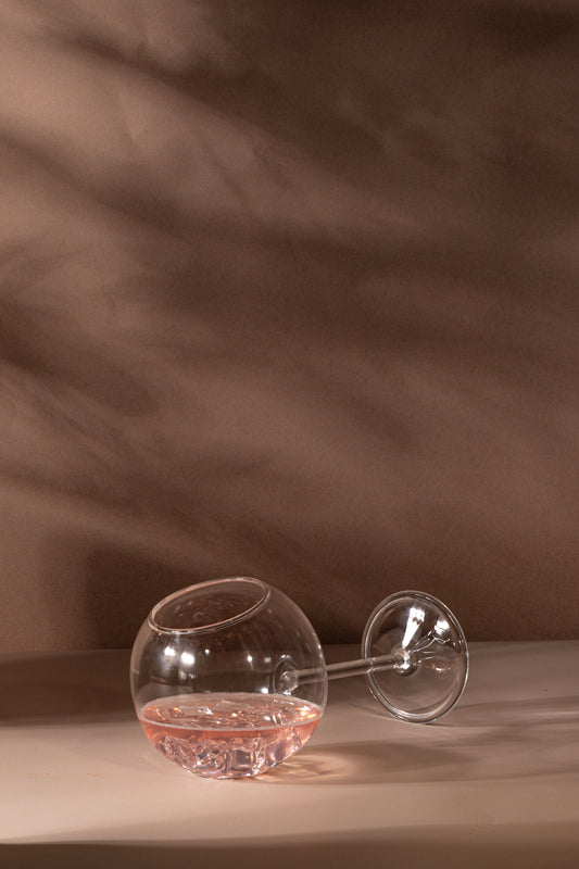 Hunar Sleeping Glass With Straw