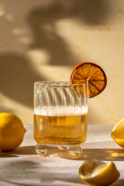 Naqsh Ribbed Orbital Glass