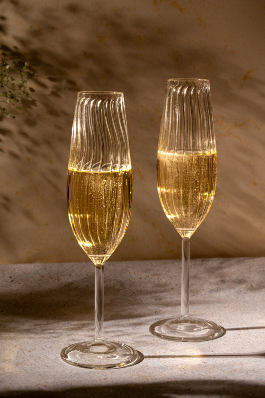 Naqsh Flute Champagne Glass