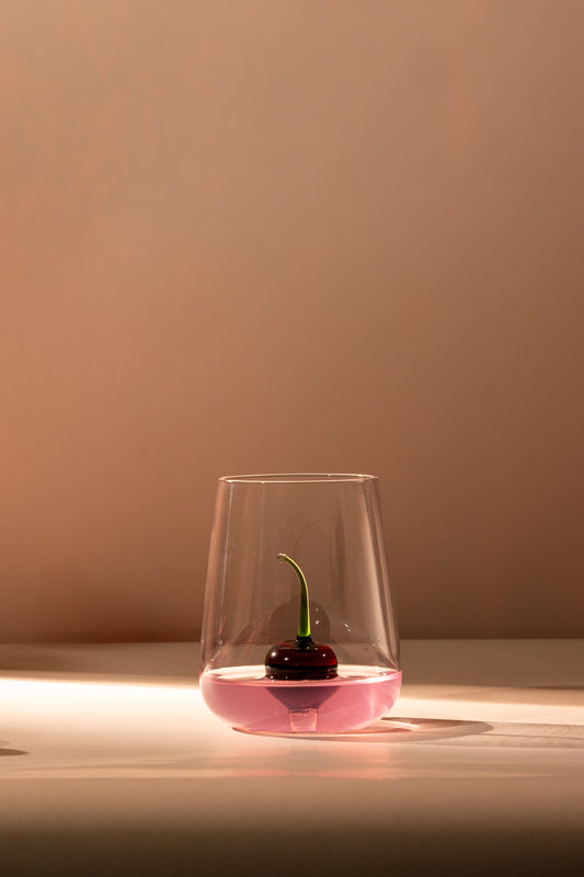Hunar Cherry Pop Glass
